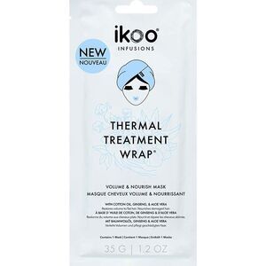 ikoo Hair Volume & Nourish Thermal Treatment Wrap, Made for Excessively Dry or D